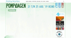 Desktop Screenshot of pompdagen.nl